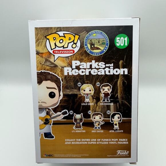 Andy Dwyer #501 Parks and Rec Funko Pop - Picture 3 of 6